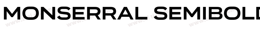 Monserral SemiBold字体转换 Monserral SemiBold字体转换